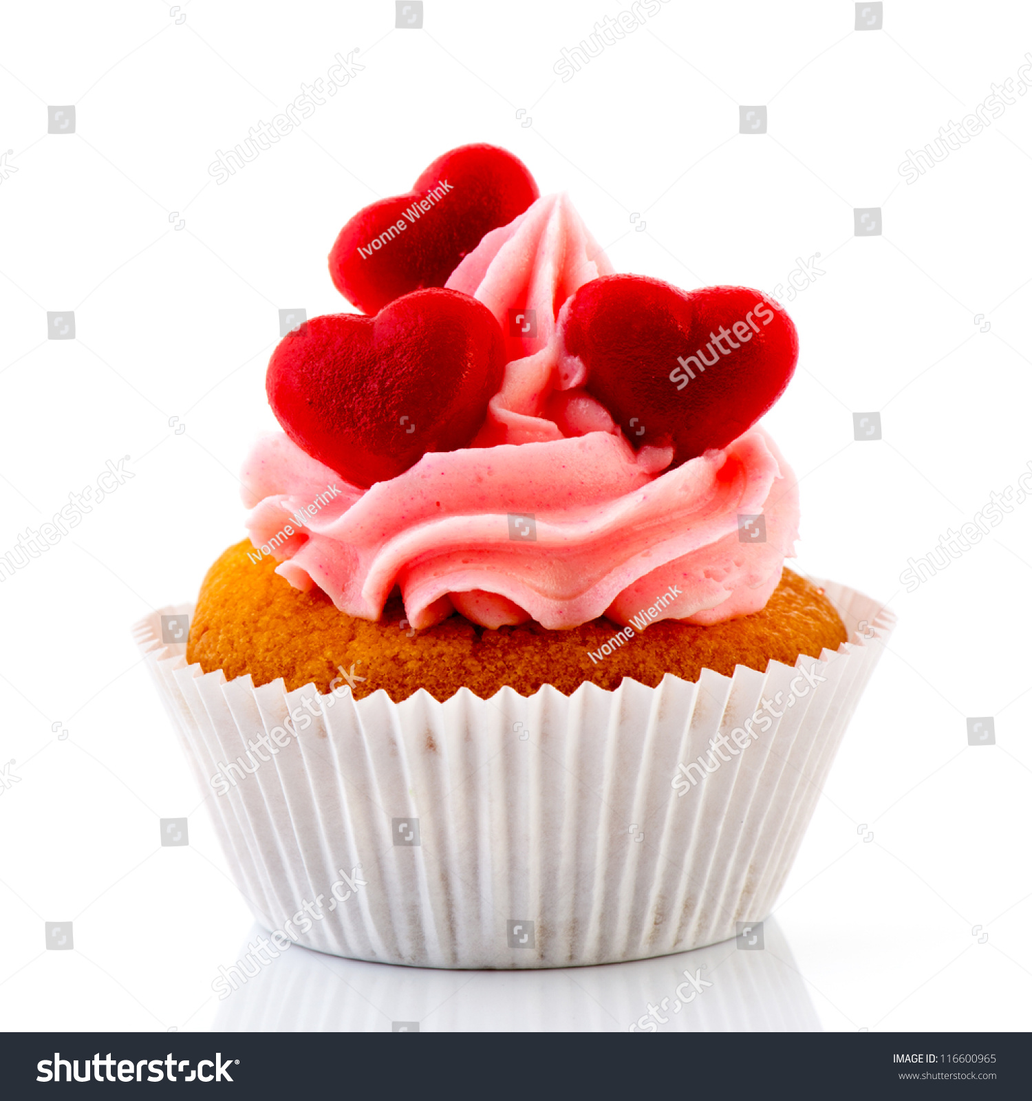 Love Heart Cupcakes