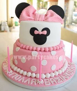 9 Photos of Mini Mouse Baby Shower Cakes