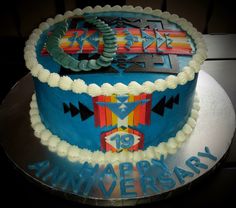 Native American Design Cake Native American Design Cake