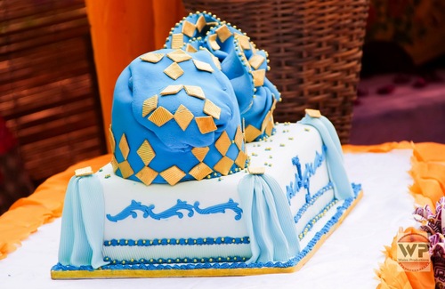 Nigerian Traditional Wedding Cake