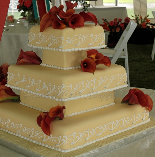 Nigerian Traditional Wedding Cake