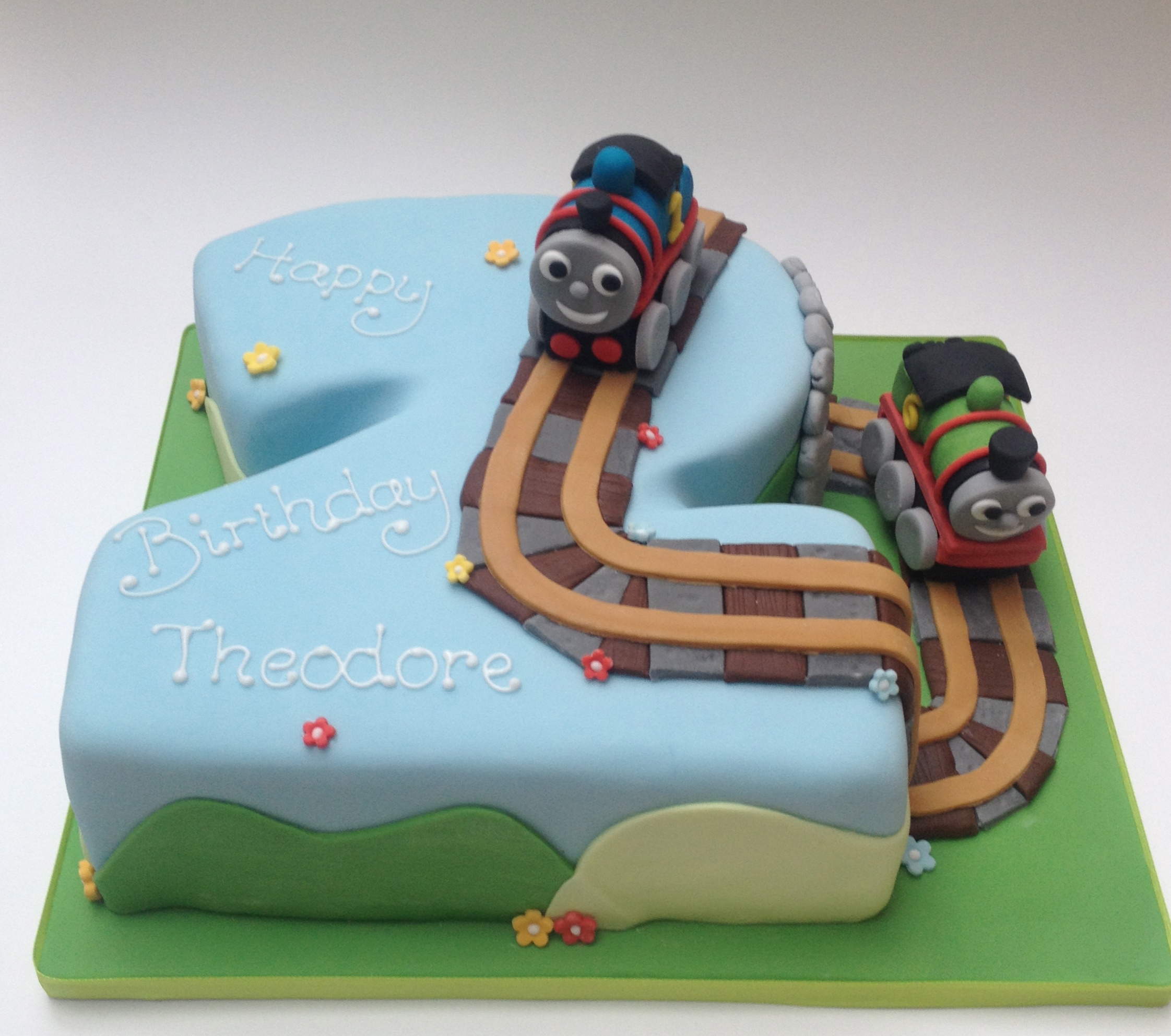 Number 2 Cake Thomas the Tank Engine