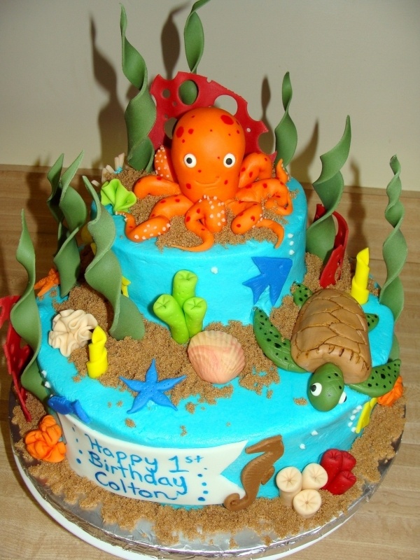 Ocean Cake Decorations Ocean Cake Decorations