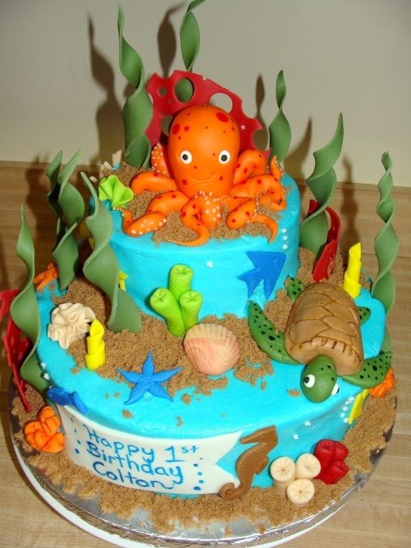 Ocean Cake Decorations