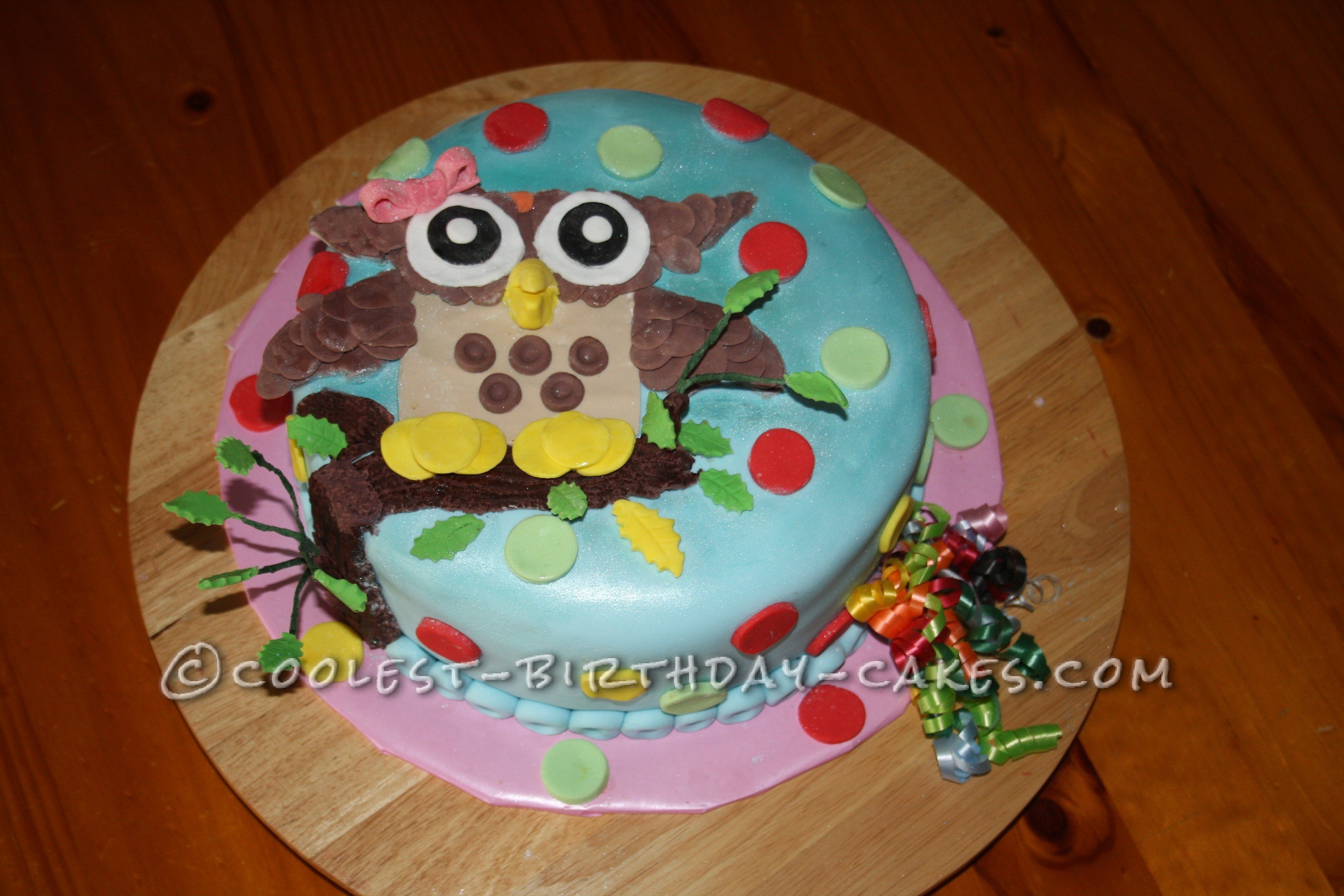 Owl Birthday Cake Ideas