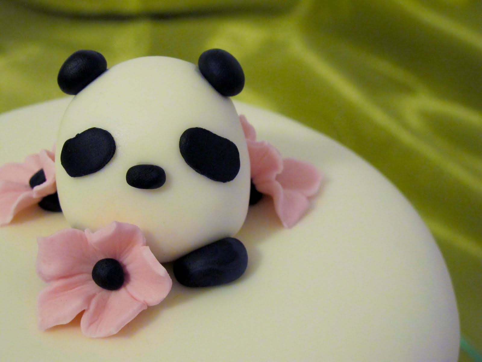 Panda Birthday Cake