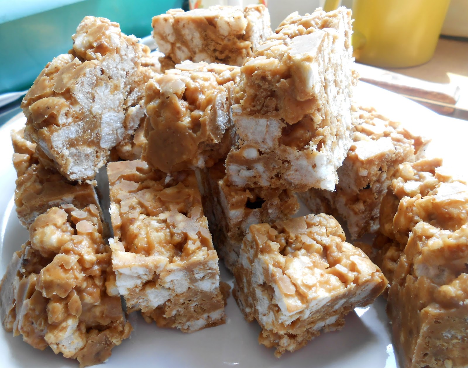 Peanut Butter Bars Recipe Rice Cereal