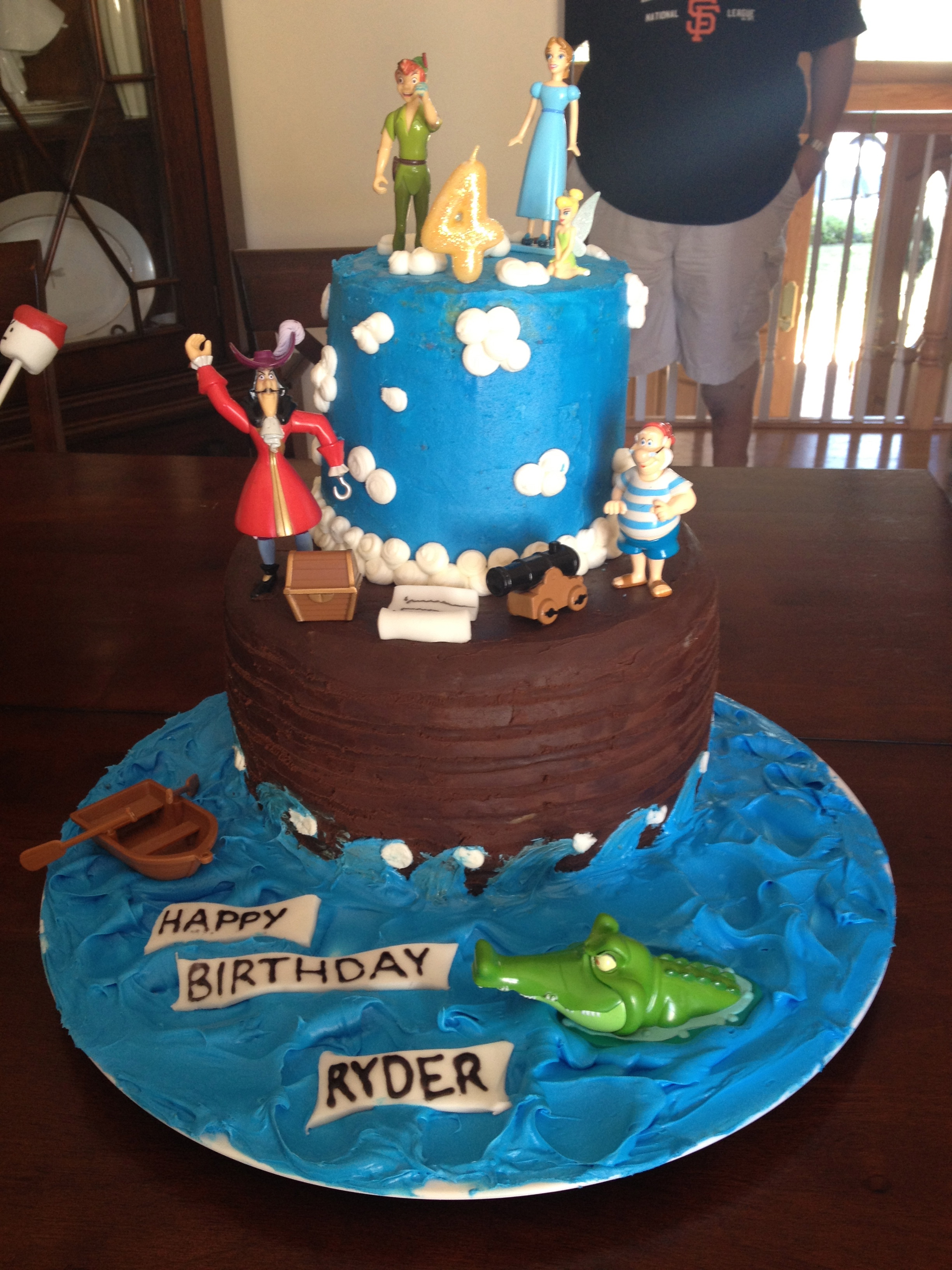 Peter Pan Birthday Cake