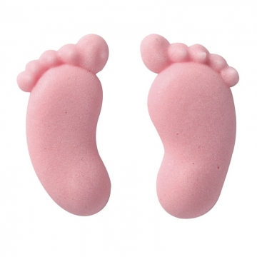 Pink Baby Footprints