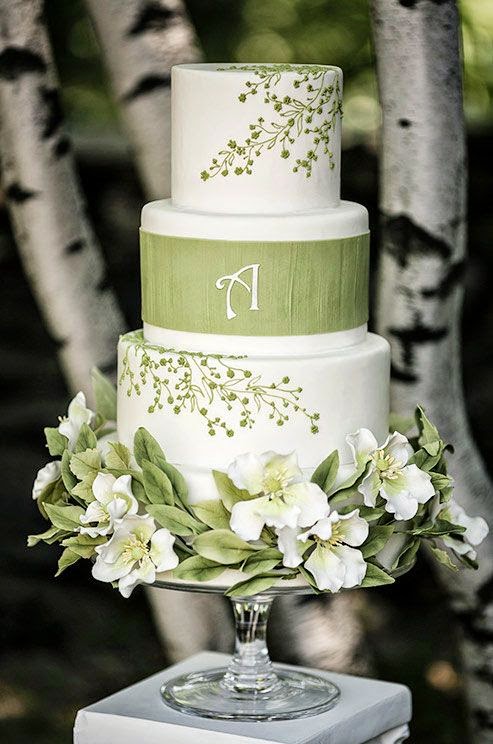 Pinterest Spring Wedding Cakes