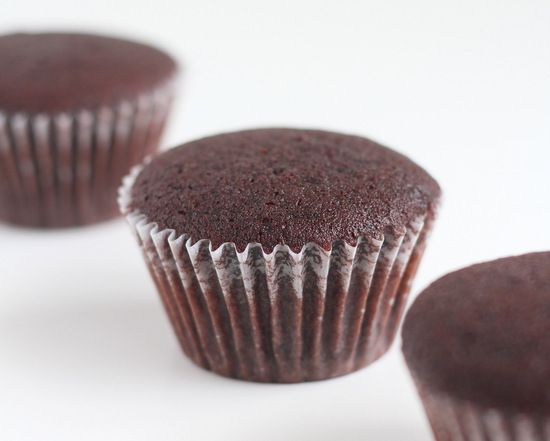 Plain Chocolate Cupcake