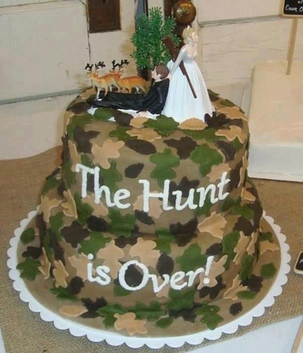 Redneck Wedding Cake