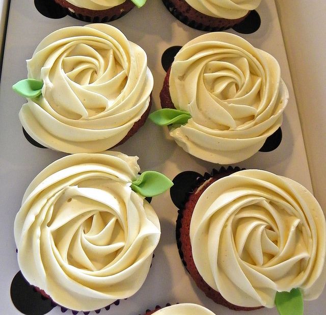 Rosette Cupcakes