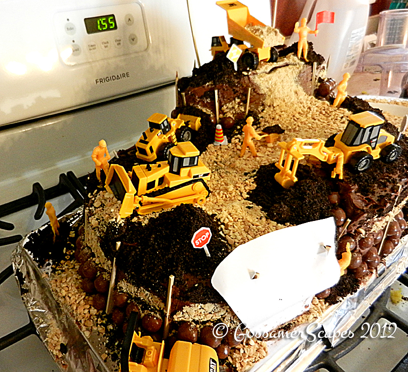 Sam's Club Construction Cake