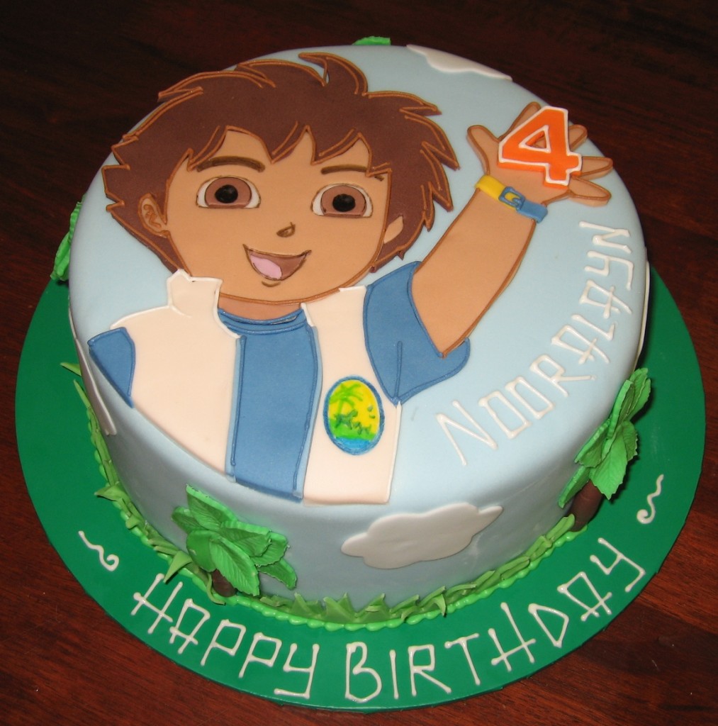 7 Photos of Diego Themed Cakes