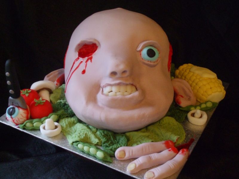 Scary Halloween Cakes for Kids