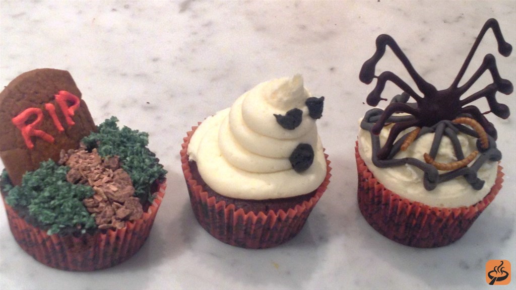 Scary Halloween Cupcakes Recipe