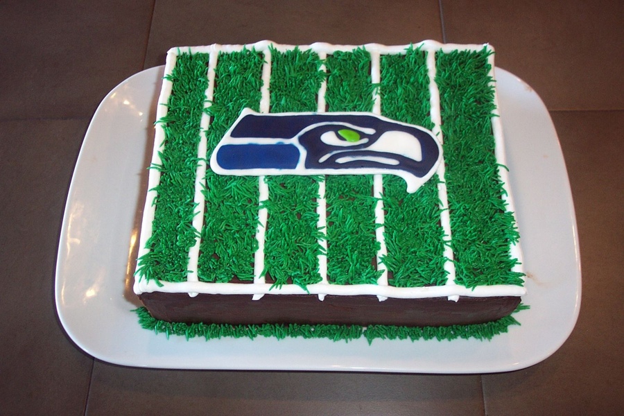 Seattle Seahawks Cake