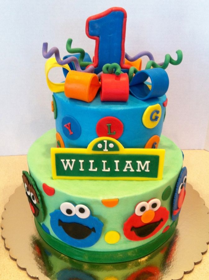 Sesame Street Birthday Cake Ideas