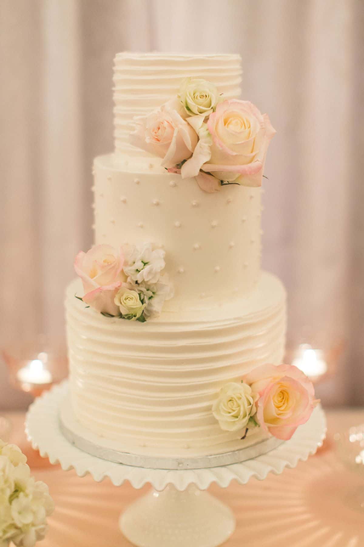 Simple Wedding Cake