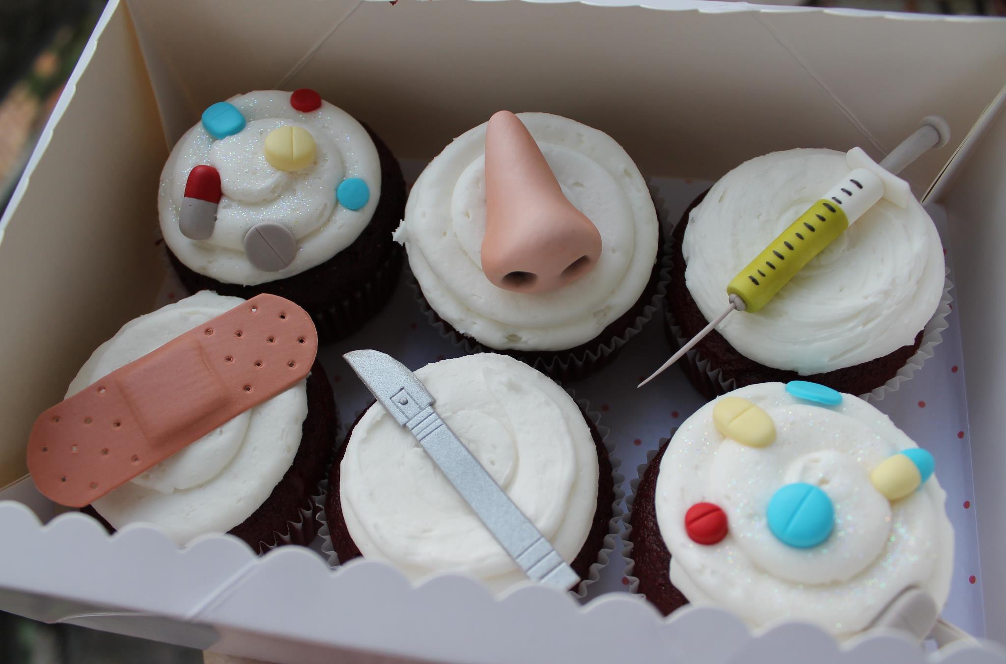 Surgery Cupcakes