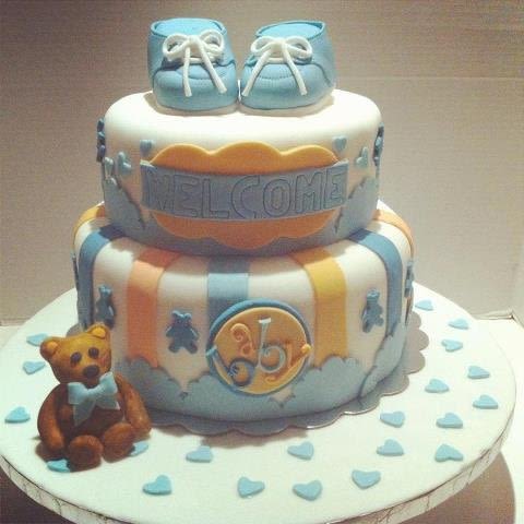 Sweet Prince Baby Shower Cake