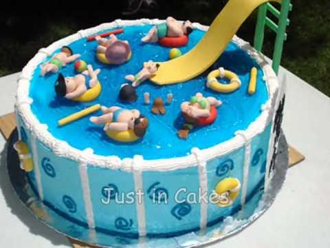 Swimming Pool Cake