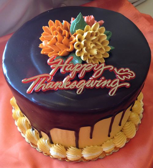 Thanksgiving Holiday Cake