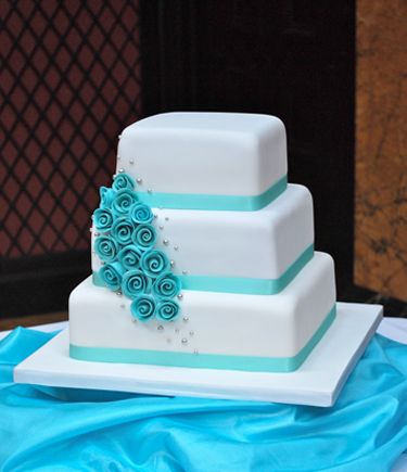 Tiffany Blue Wedding Cake Tiffany Blue Wedding Cake