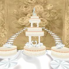 Wedding Cakes with Fountains and Stairs Wedding Cakes with Fountains and Stairs