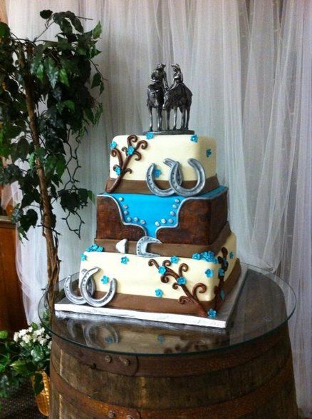 Western Wedding Cake Ideas