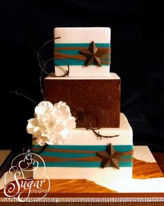 Western Wedding Cake