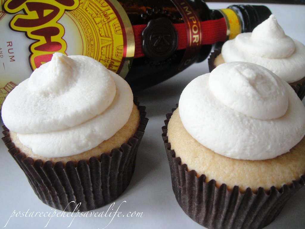 White Russian Cupcakes