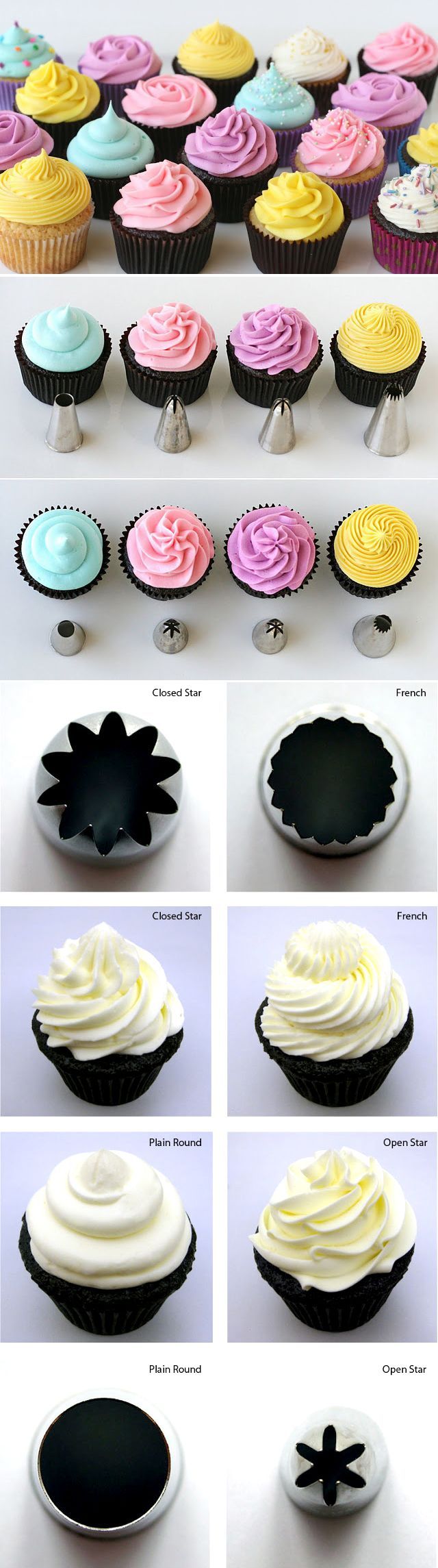 Wilton Cupcake Piping Tips