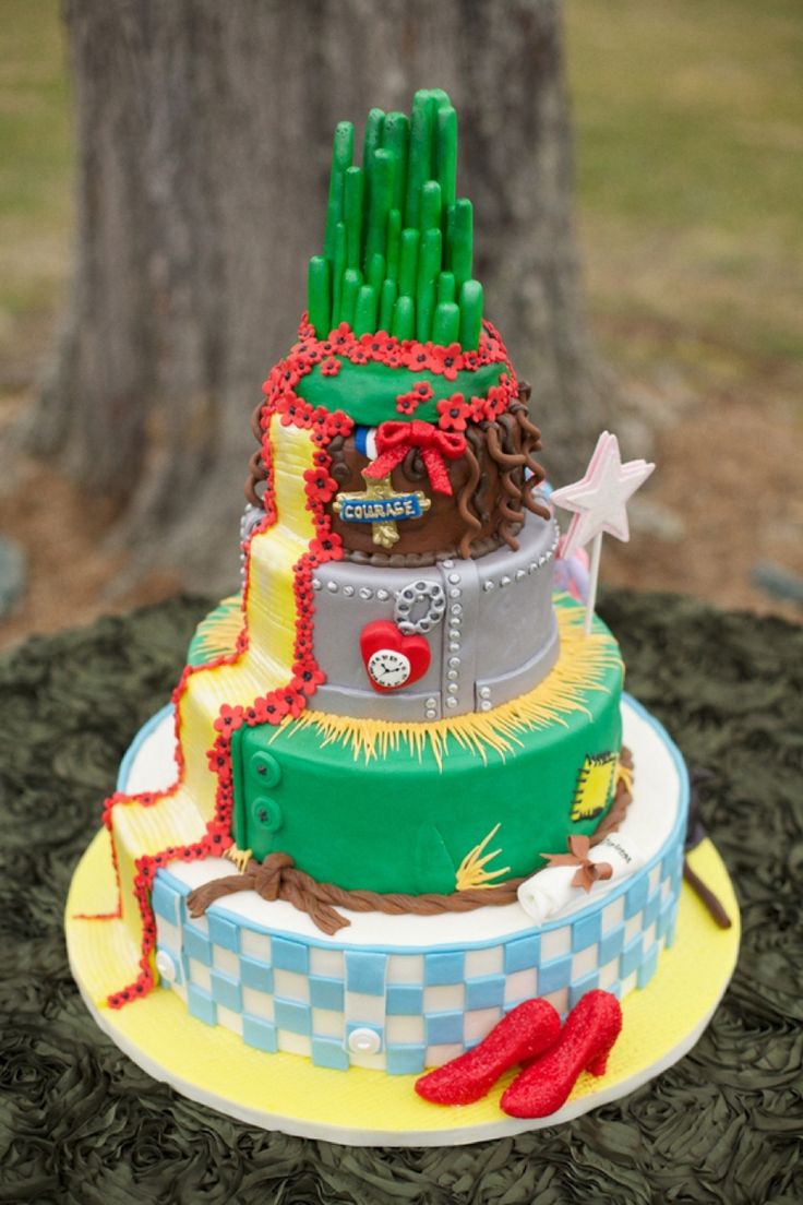 Wizard of Oz Cake Idea Wizard of Oz Cake Idea