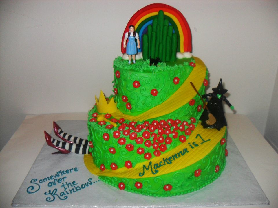 Wizard of Oz Happy Birthday Cake