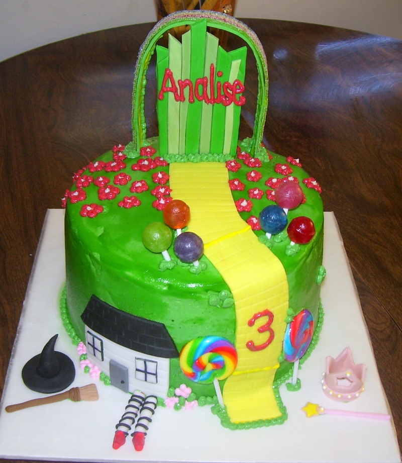 Wizard of Oz Theme Cake