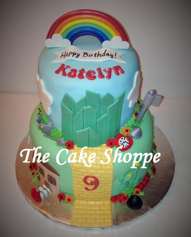 Wizard of Oz Themed Cake Wizard of Oz Themed Cake