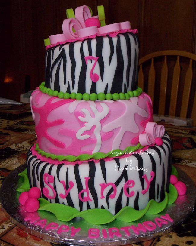 Zebra/Pink Camo Topsy Turvy - 6