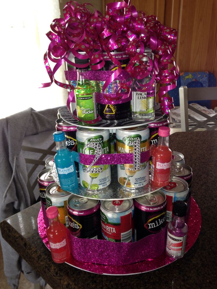 21st Birthday Booze Cake 21st Birthday Booze Cake