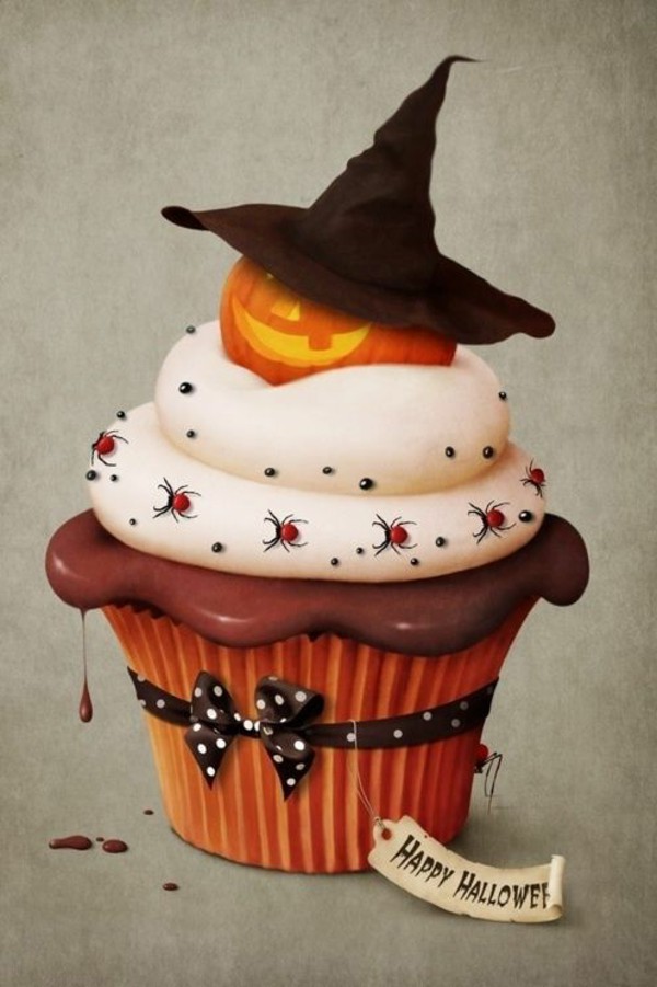 Awesome Halloween Cupcake