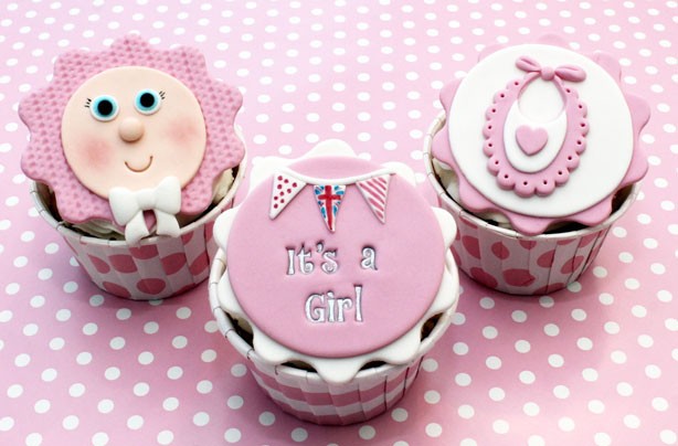 Baby Girl Cupcakes Baby Girl Cupcakes
