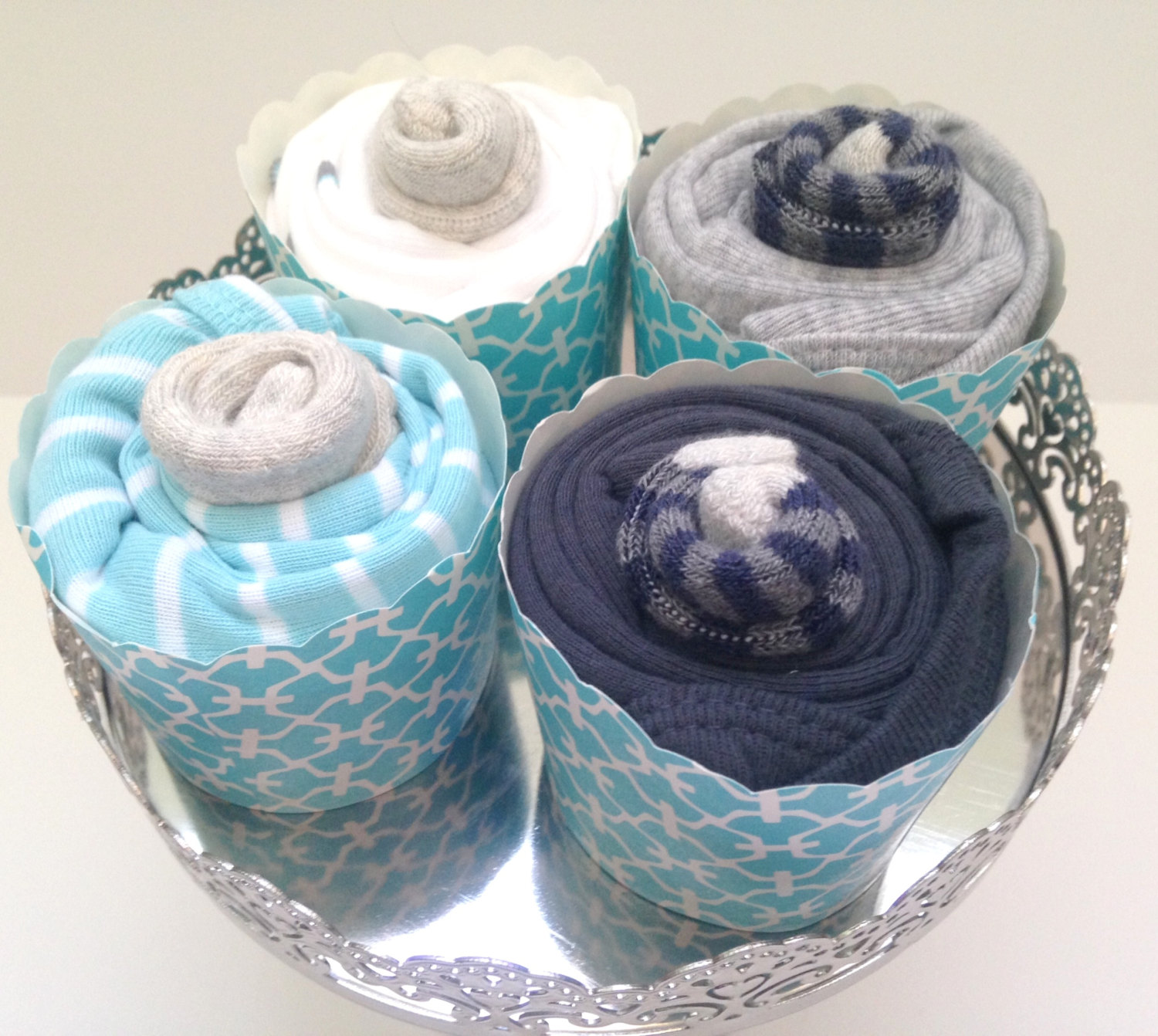 Baby Shower Cupcake Onesies Gift Baby Shower Cupcake Onesies Gift