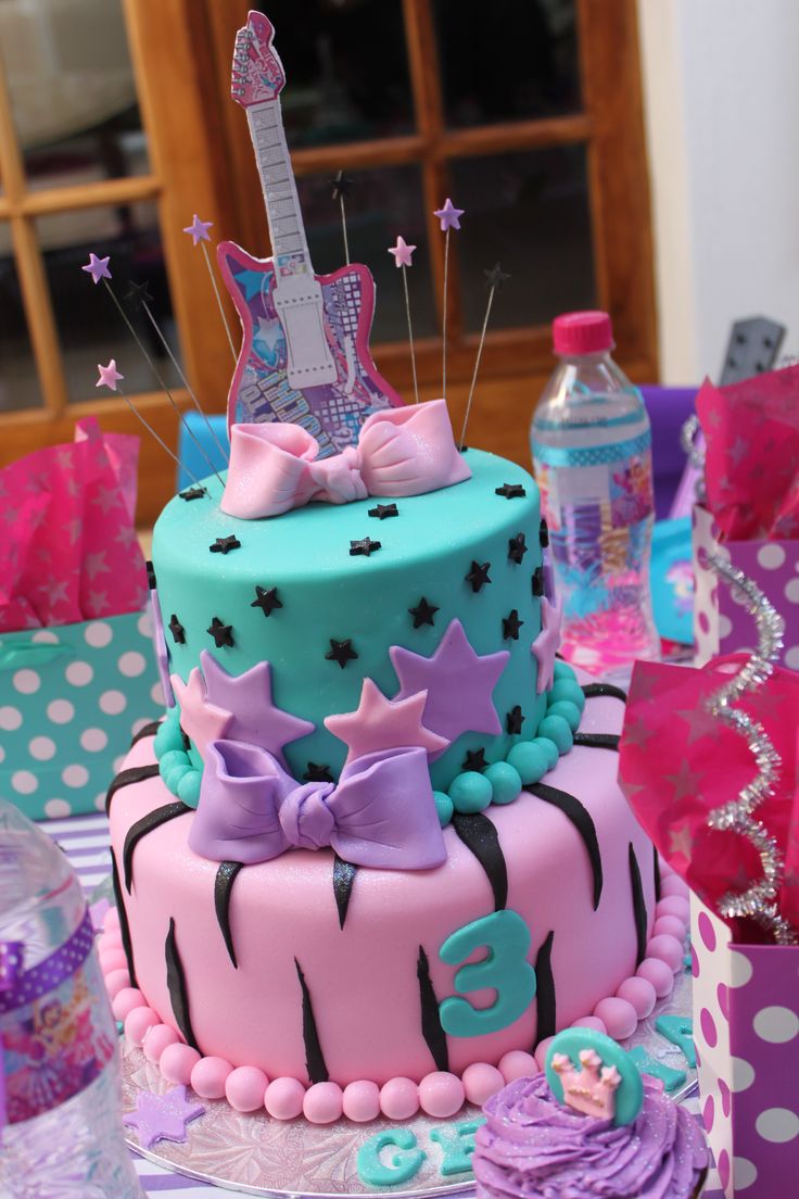 Barbie Pop Star Cake Barbie Pop Star Cake