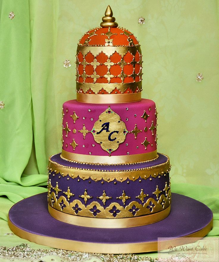 Bollywood Themed Birthday Cake Bollywood Themed Birthday Cake