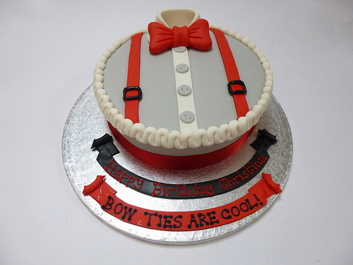 Bow Tie Birthday Cake Bow Tie Birthday Cake
