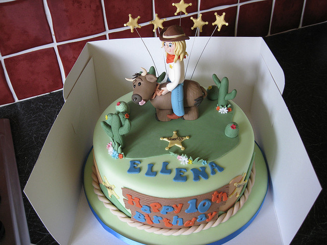 Bull Rodeo Birthday Cakes