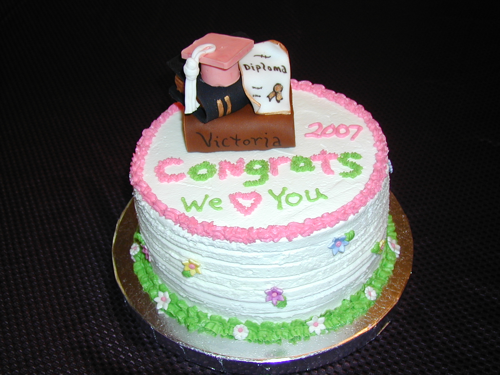 Buttercream Graduation Cakes Buttercream Graduation Cakes