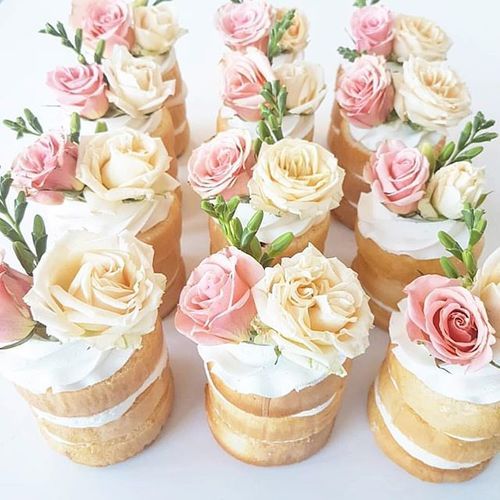 7 Photos of Shower Mini Individual Wedding Cakes 7 Photos of Shower Mini Individual Wedding Cakes