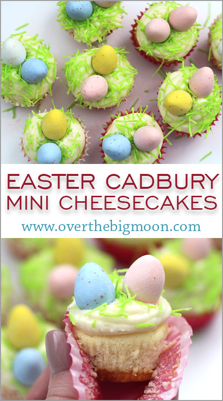 Cadbury Mini Easter Cheesecakes